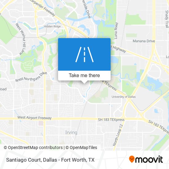 Santiago Court map