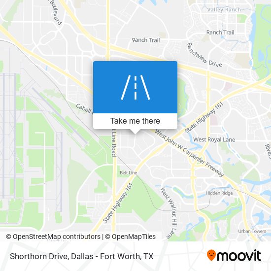 Shorthorn Drive map