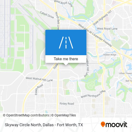 Mapa de Skyway Circle North