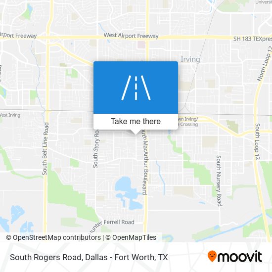 Mapa de South Rogers Road