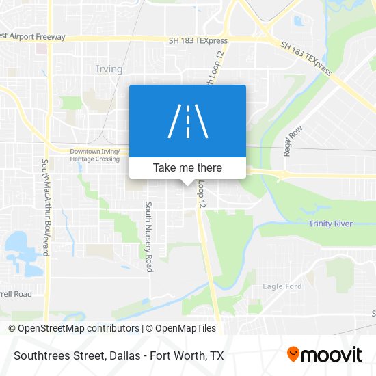Southtrees Street map