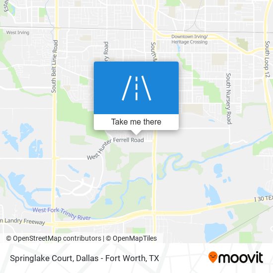 Springlake Court map
