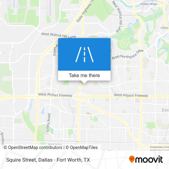 Squire Street map