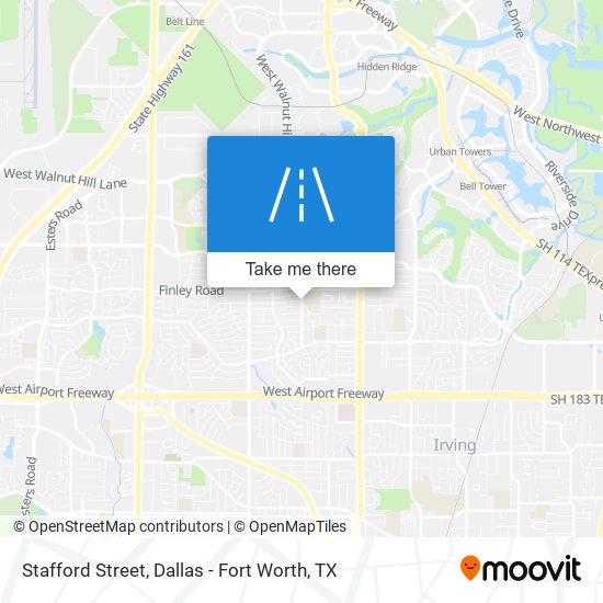 Stafford Street map