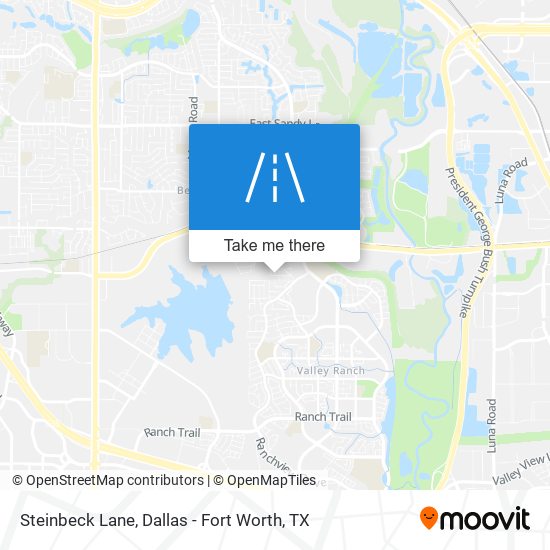 Steinbeck Lane map