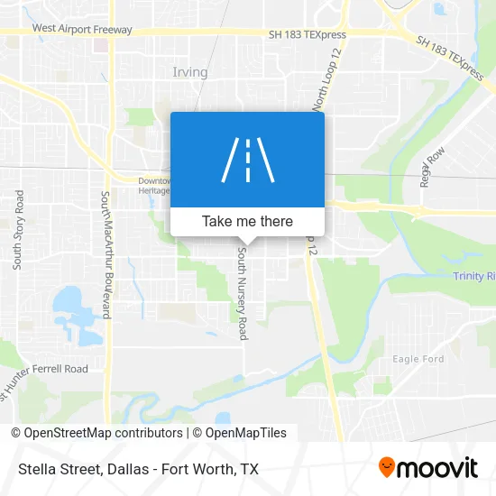 Stella Street map