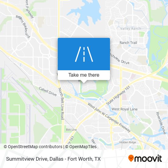 Summitview Drive map