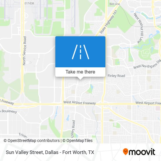 Sun Valley Street map
