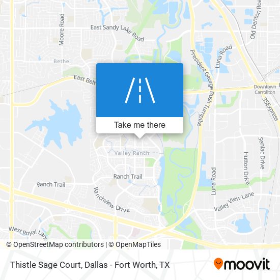 Thistle Sage Court map