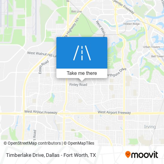 Timberlake Drive map