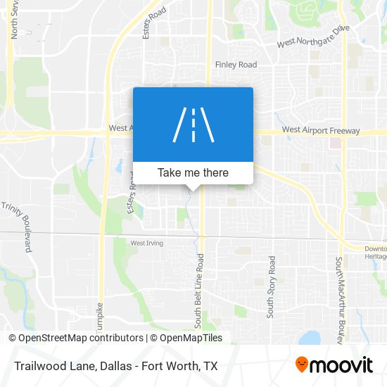 Trailwood Lane map