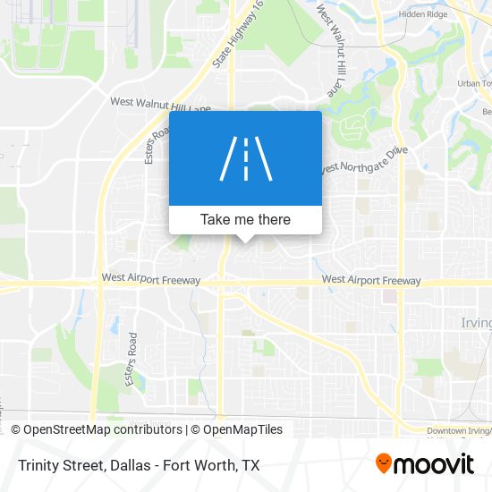 Trinity Street map