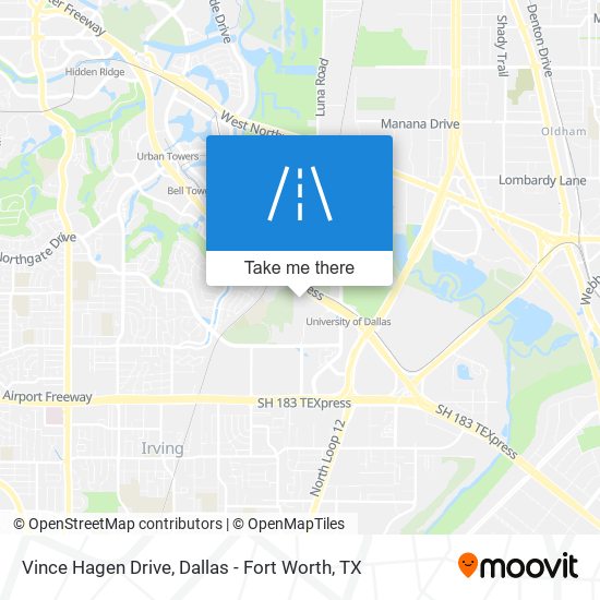 Vince Hagen Drive map