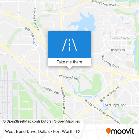 Mapa de West Bend Drive