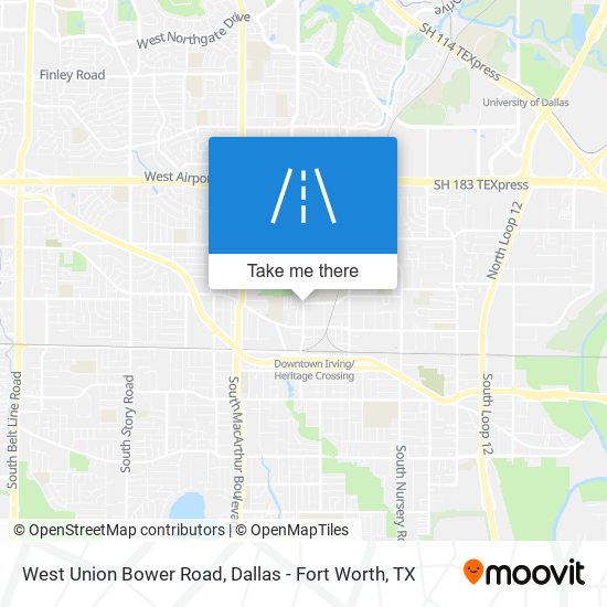 Mapa de West Union Bower Road