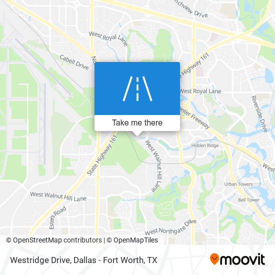 Westridge Drive map