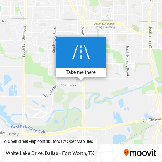 White Lake Drive map