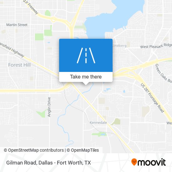 Mapa de Gilman Road