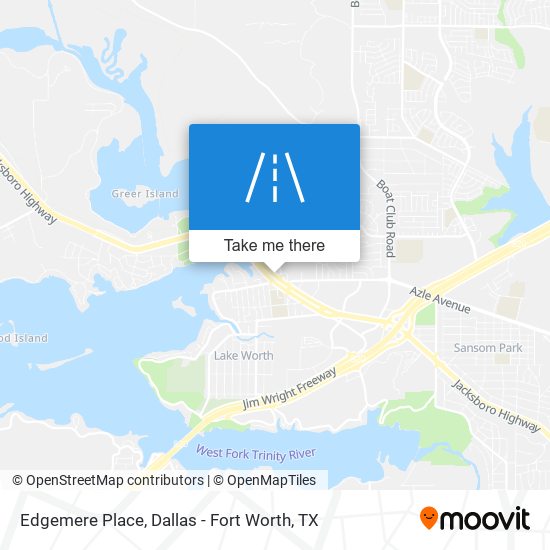 Edgemere Place map