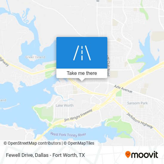 Fewell Drive map