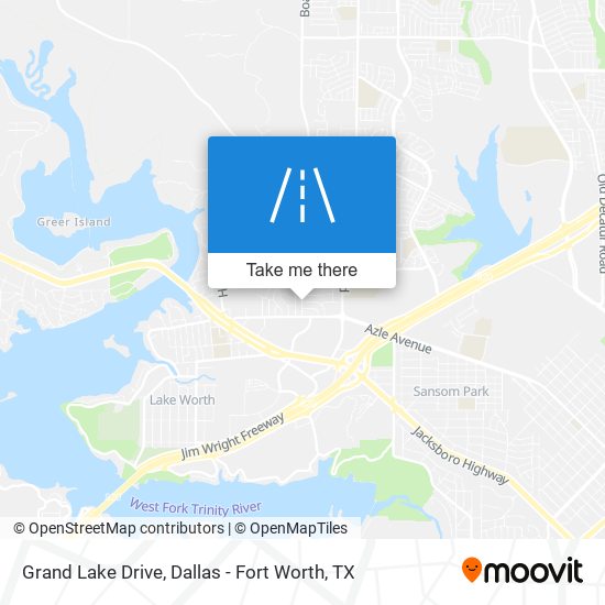 Mapa de Grand Lake Drive