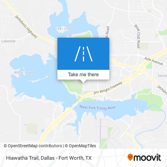Mapa de Hiawatha Trail