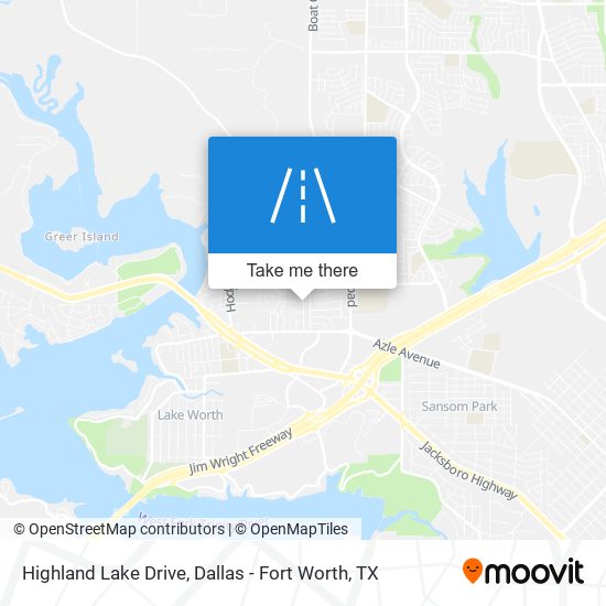 Mapa de Highland Lake Drive