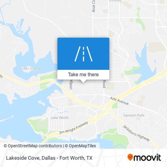 Lakeside Cove map