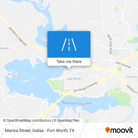 Marina Street map