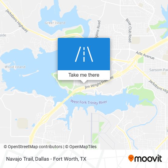 Mapa de Navajo Trail