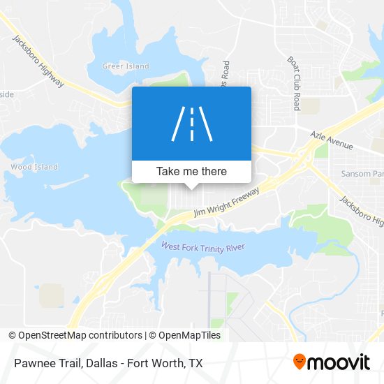 Mapa de Pawnee Trail