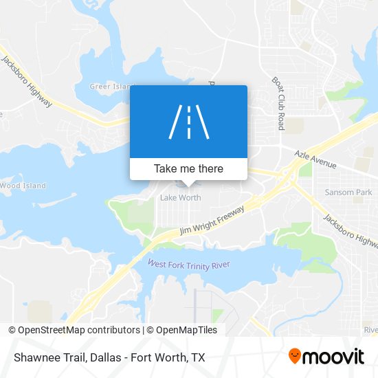 Mapa de Shawnee Trail