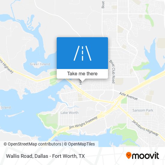 Mapa de Wallis Road