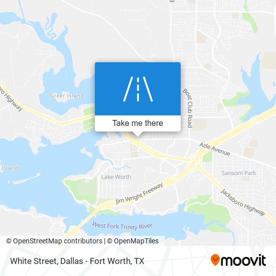 White Street map