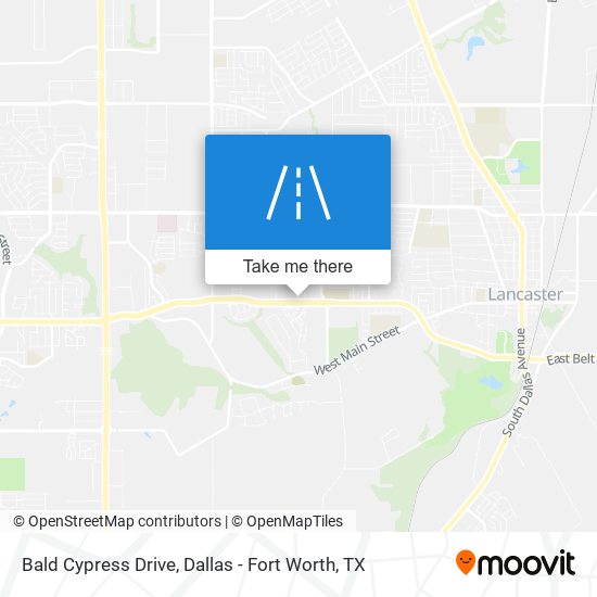 Bald Cypress Drive map