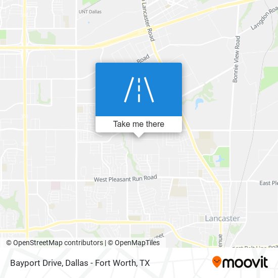 Mapa de Bayport Drive