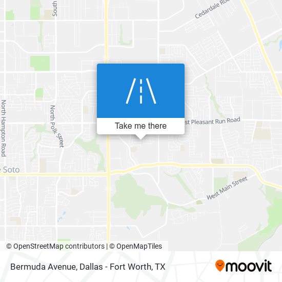 Bermuda Avenue map