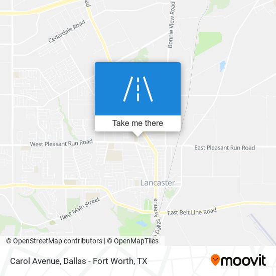Mapa de Carol Avenue