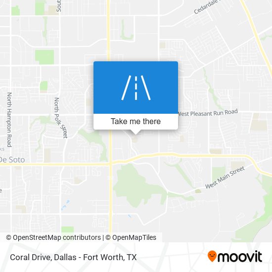 Mapa de Coral Drive