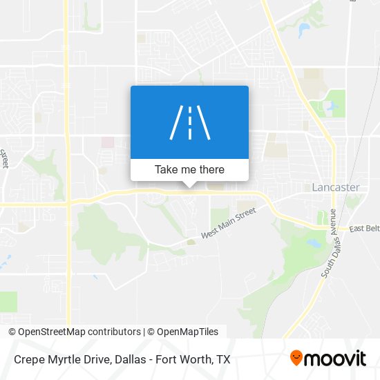 Mapa de Crepe Myrtle Drive