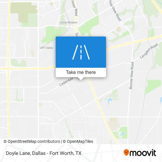 Mapa de Doyle Lane