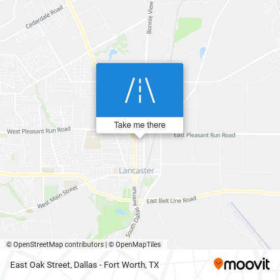 Mapa de East Oak Street