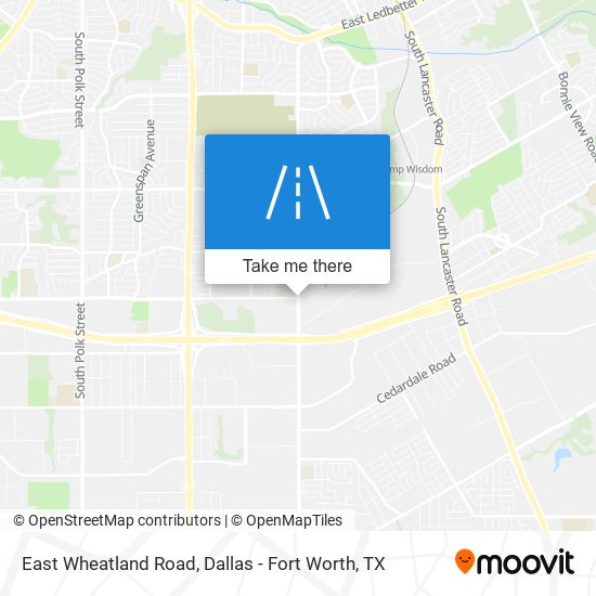 East Wheatland Road map