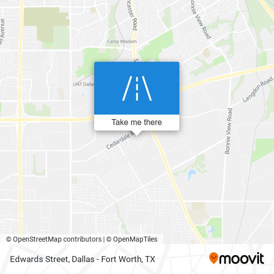 Mapa de Edwards Street