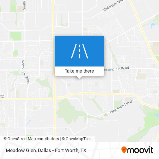 Meadow Glen map