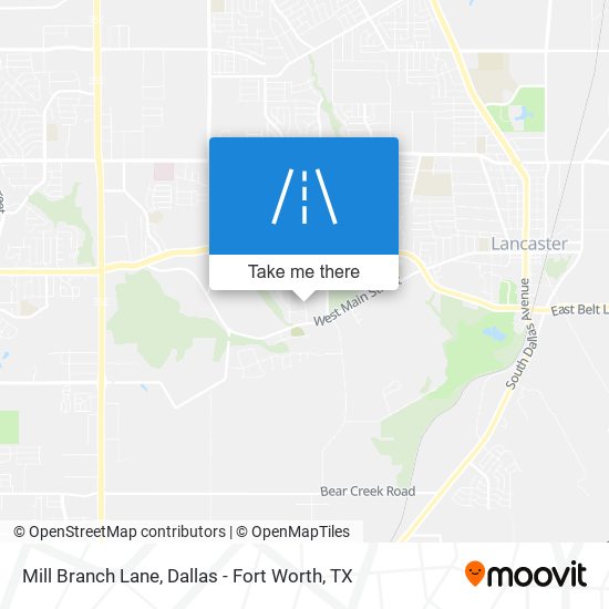 Mapa de Mill Branch Lane