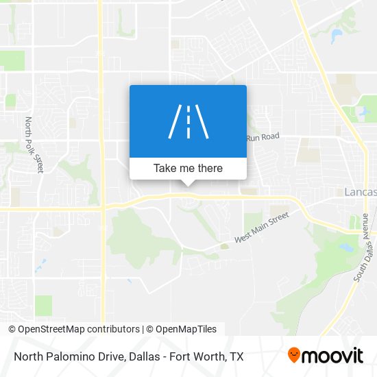Mapa de North Palomino Drive
