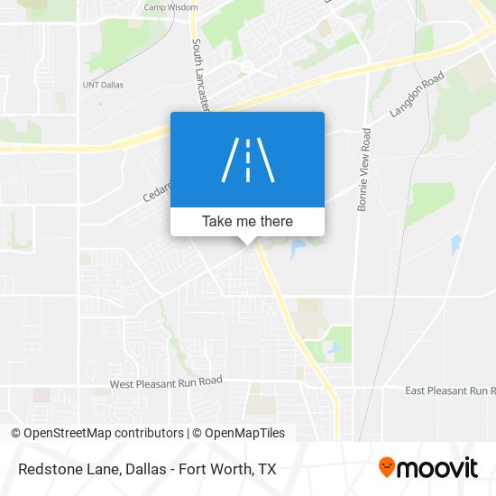 Mapa de Redstone Lane