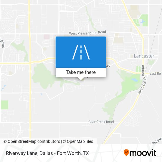 Mapa de Riverway Lane