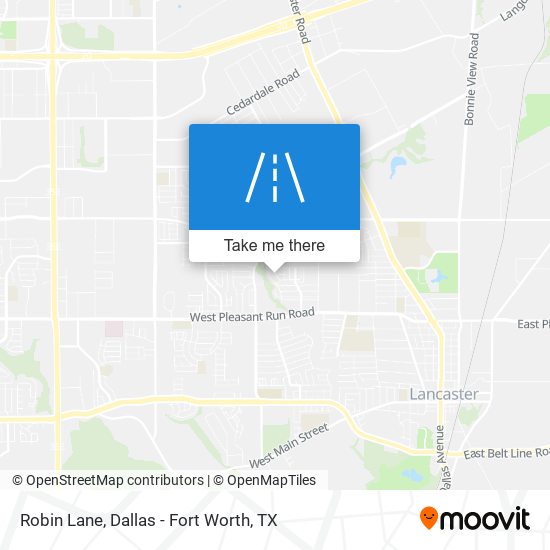 Mapa de Robin Lane